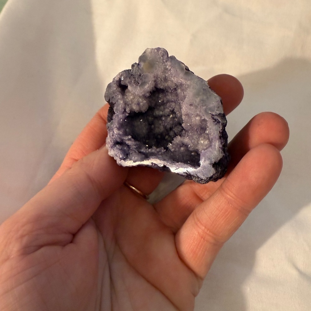 Purple Geode Crystal - Picture 3 of 4